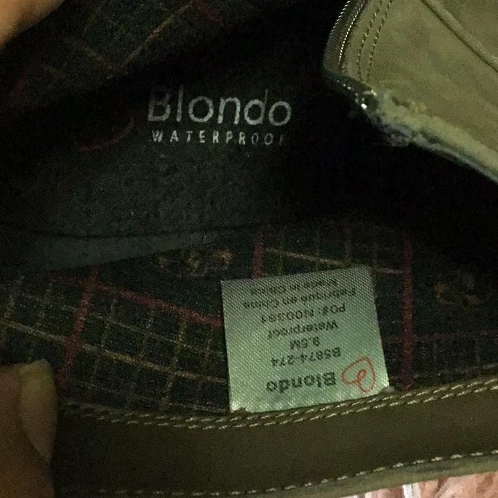 Blondo Waterproof Booties Euc - image 5